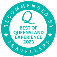 2023 Best of Queensland Experiences logo