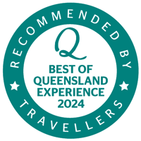 2023 Best of Queensland Experiences logo